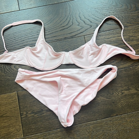 Frankies bikinis pink bikini - Picture 4 of 4